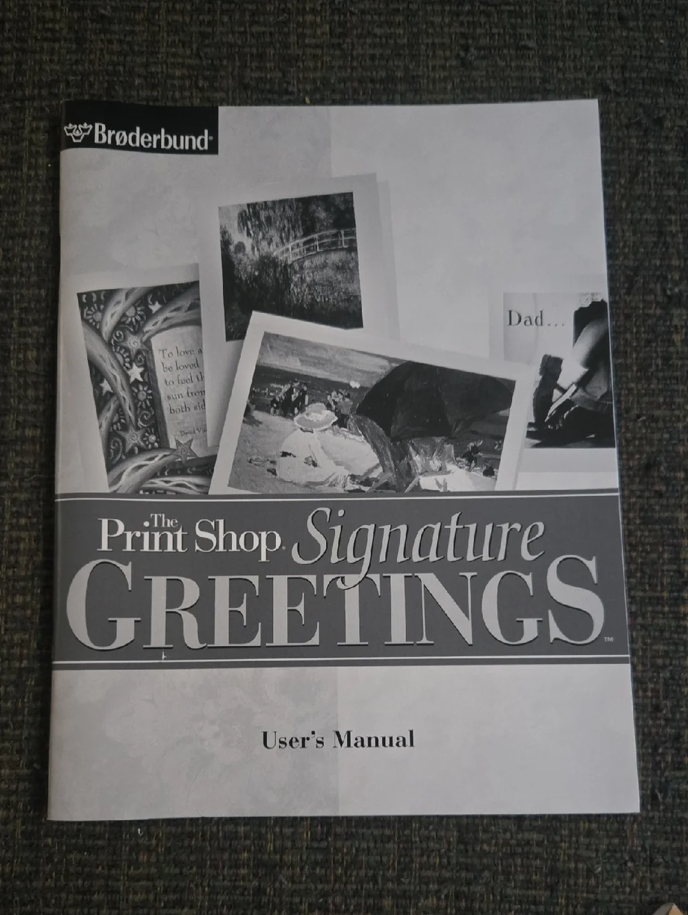 Vintage Broderbund: The Print Shop Signature Greetings Software